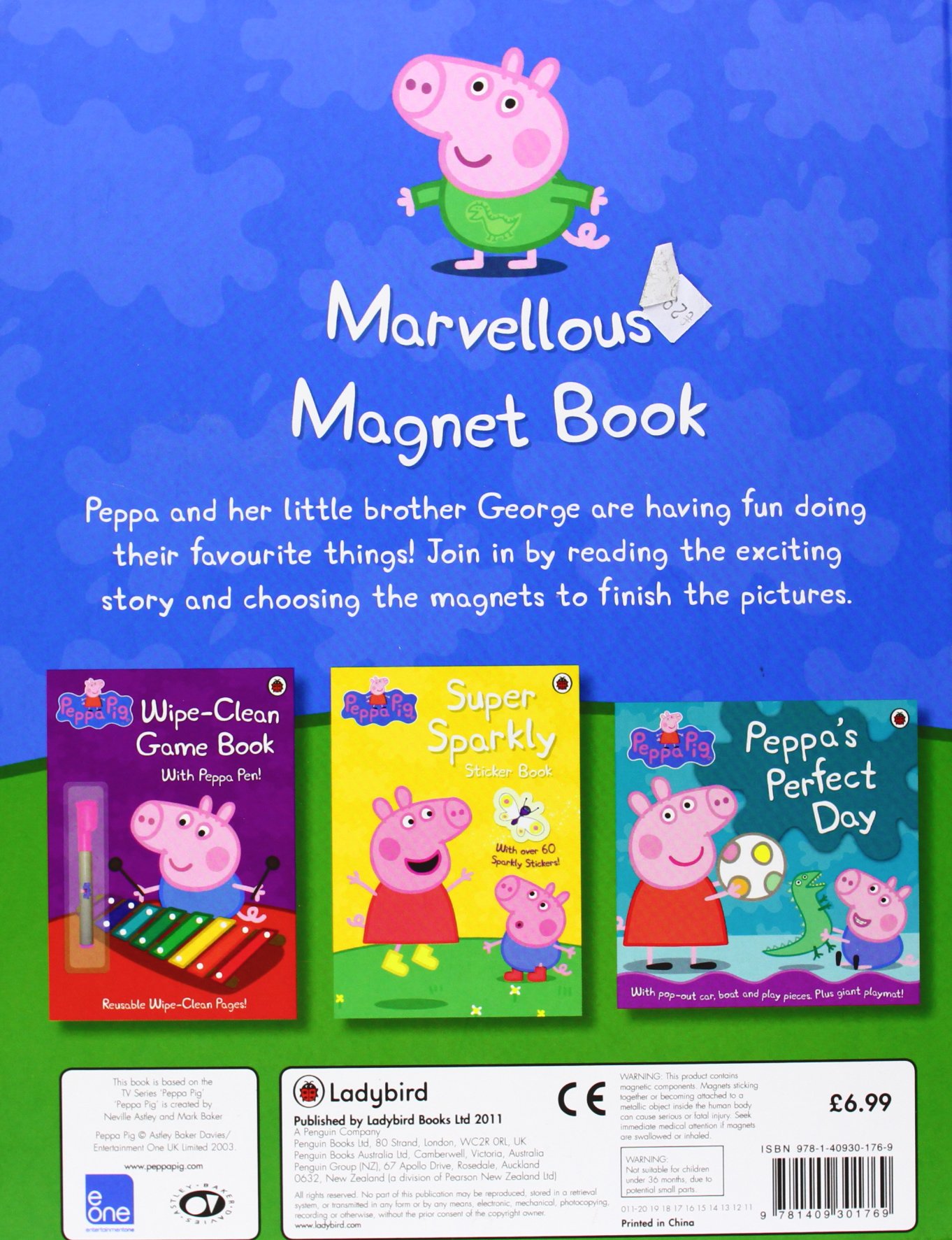 Peppa Pig's Marvellous Magnet Book - Read Aloud Peppa Pig Book for Children  and Toddlers 