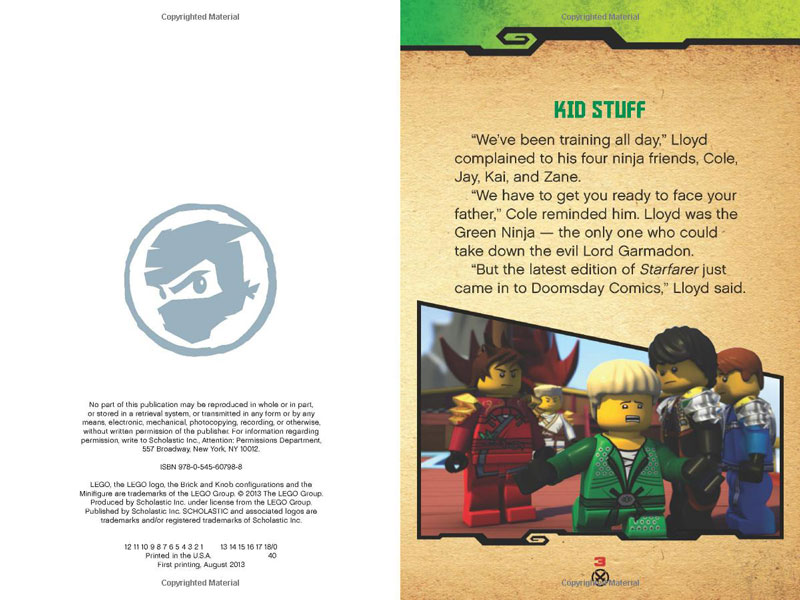 LEGO Ninjago Green Ninja No Level by Tracey West